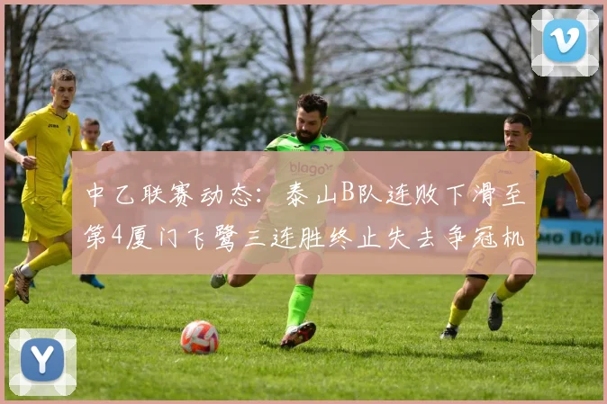 中乙联赛动态：泰山B队连败下滑至第4厦门飞鹭三连胜终止失去争冠机会